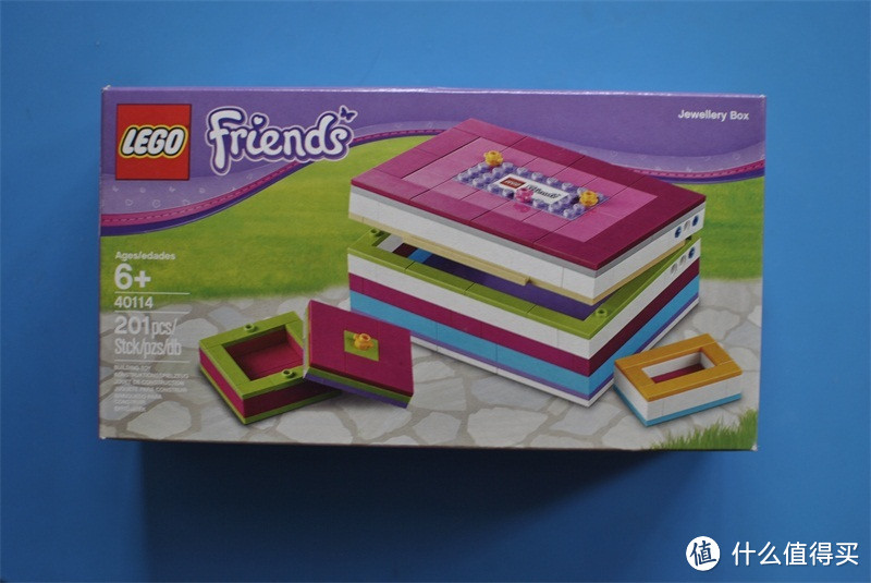 女儿的生日礼物：LEGO 乐高 拼插类玩具 Friends 好朋友系列 颗粒首饰盒 40114