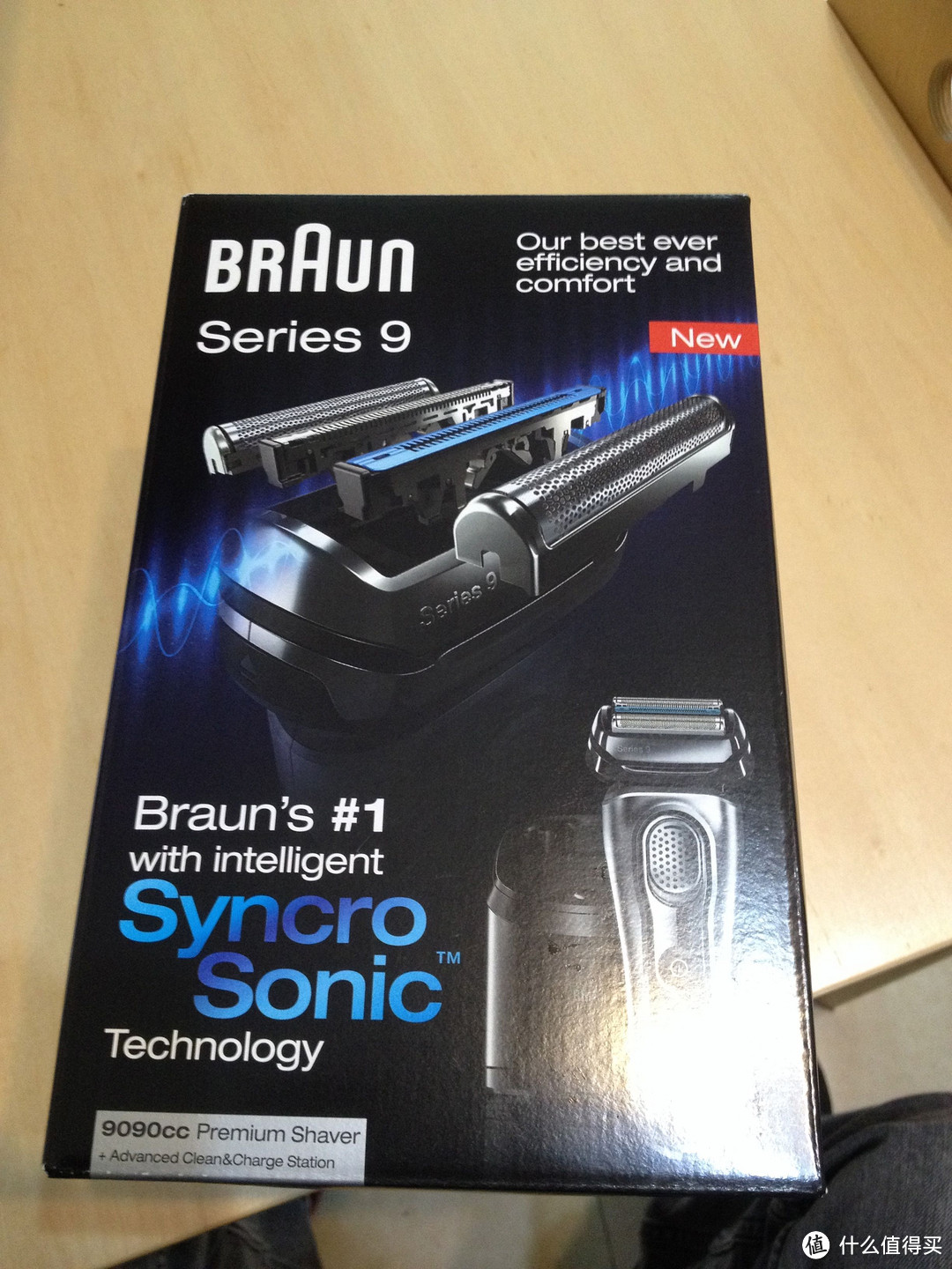 真人不敢兽！德淘 BRAUN 9Series 9090cc 剃须刀