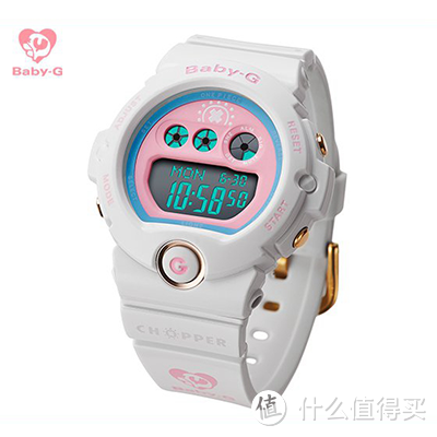 全球限量2000枚：CASIO 卡西欧 推出海贼王乔巴限量版 Baby-G