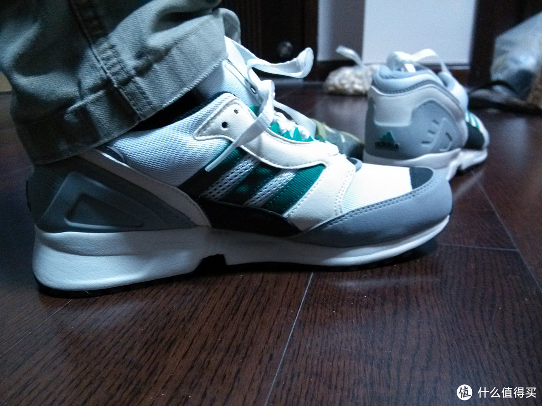 脚小的杯具，黑五唯一收获：adidas 阿迪达斯 Originals EQT Running Cushion 91 跑鞋