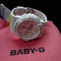 给小外甥女的十岁生日礼物：日淘 CASIO 卡西欧 BABY-G 女款电子表 BGA-180-7B2JF