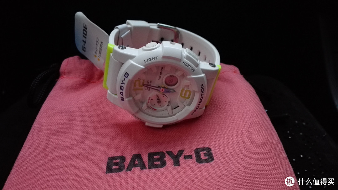 给小外甥女的十岁生日礼物：日淘 CASIO 卡西欧 BABY-G 女款电子表 BGA-180-7B2JF