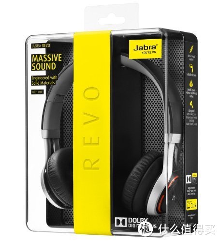 海淘 Jabra 捷波朗 revo 混音器 蓝牙无线音乐耳机