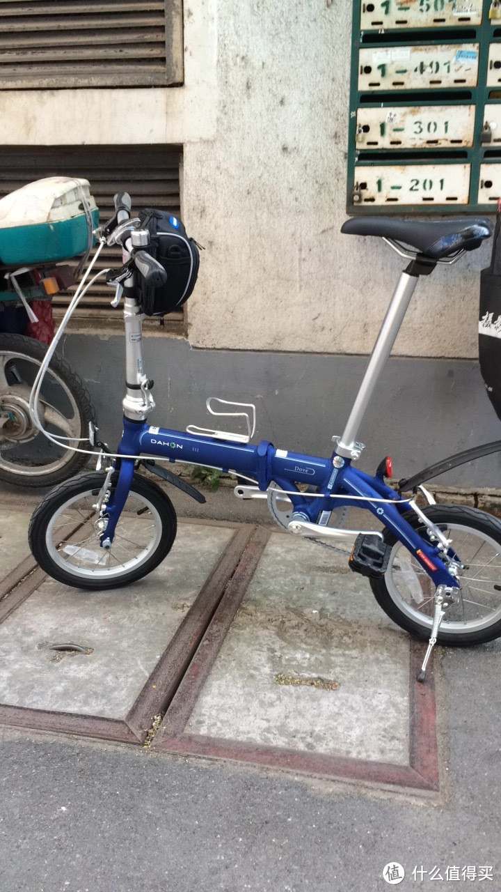 城市速度与便携的综合交通工具：DAHON 大行 BYA412 折叠自行车