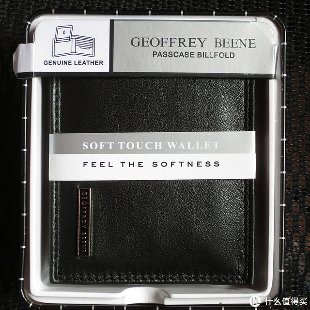 价廉物美的Geoffrey Beene Men's Passcase Billfold 小牛皮钱包