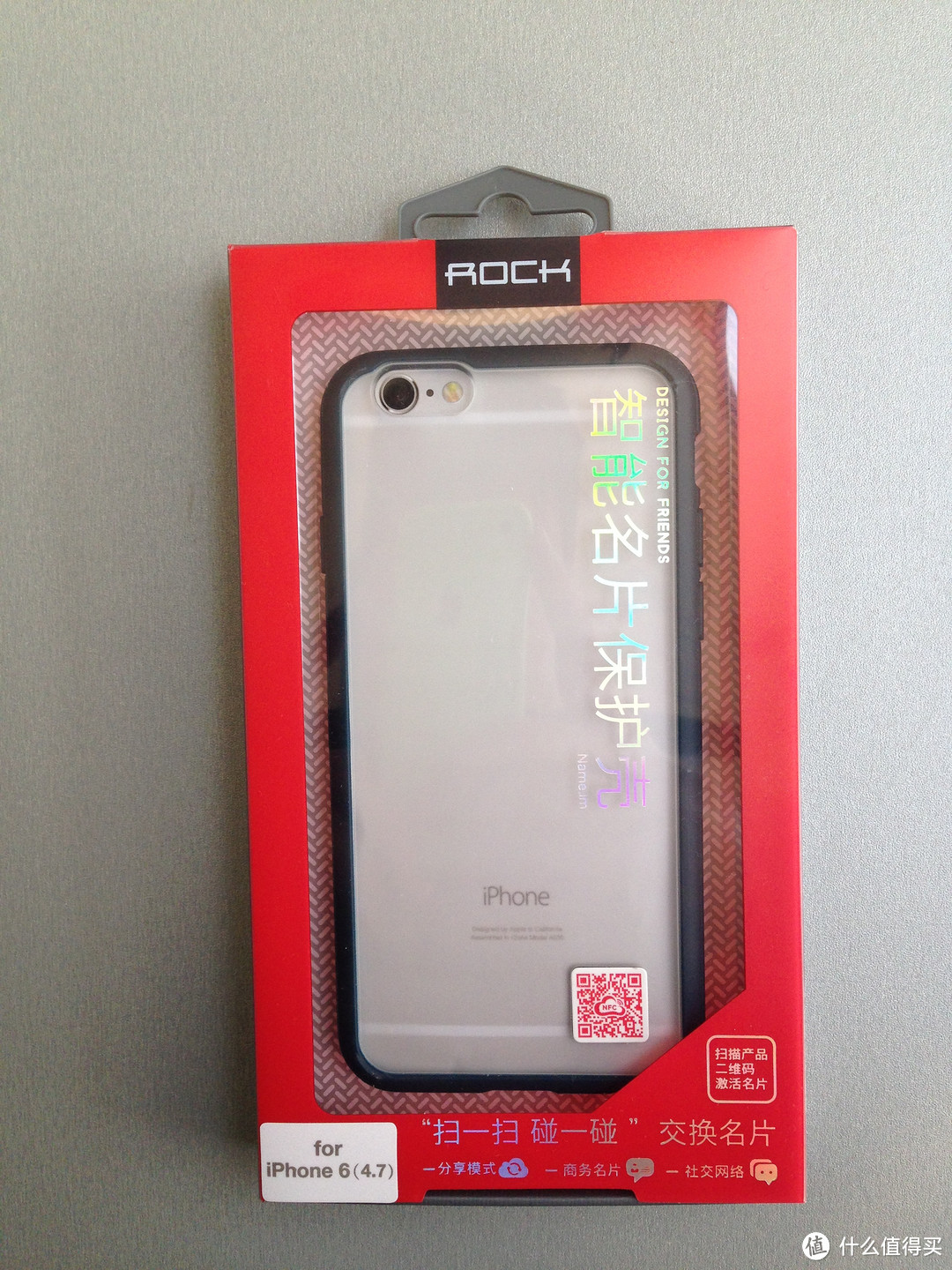 让我喜 让我忧的ROCK 洛克 iPhone6智能名片保护壳