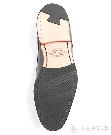 愉悦的皮革气味：Brooks Brothers 布克兄弟 Double-Stitch Split-Toe Bluchers 正装皮鞋