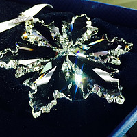 水晶之心：Swarovski 施华洛世奇 2014年 水晶雪花挂饰