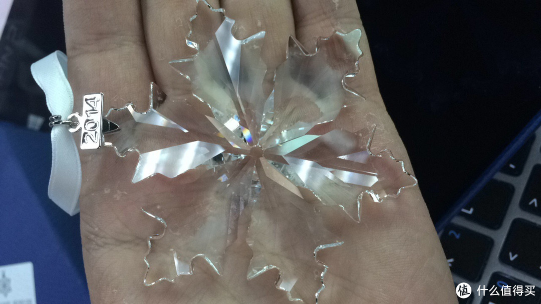 水晶之心：Swarovski 施华洛世奇 2014年 水晶雪花挂饰