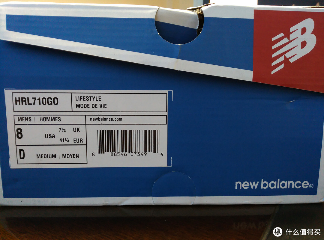 我的美亚直邮第一单：New Balance 新伯伦  HRL710 复古徒步鞋 & M990V3 跑鞋晒单及穿着感受