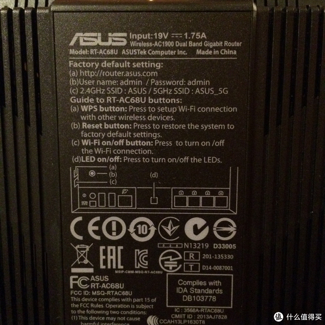 长草许久 终于拔草：ASUS 华硕 RT-AC68U 双频无线AC1900 千兆路由器