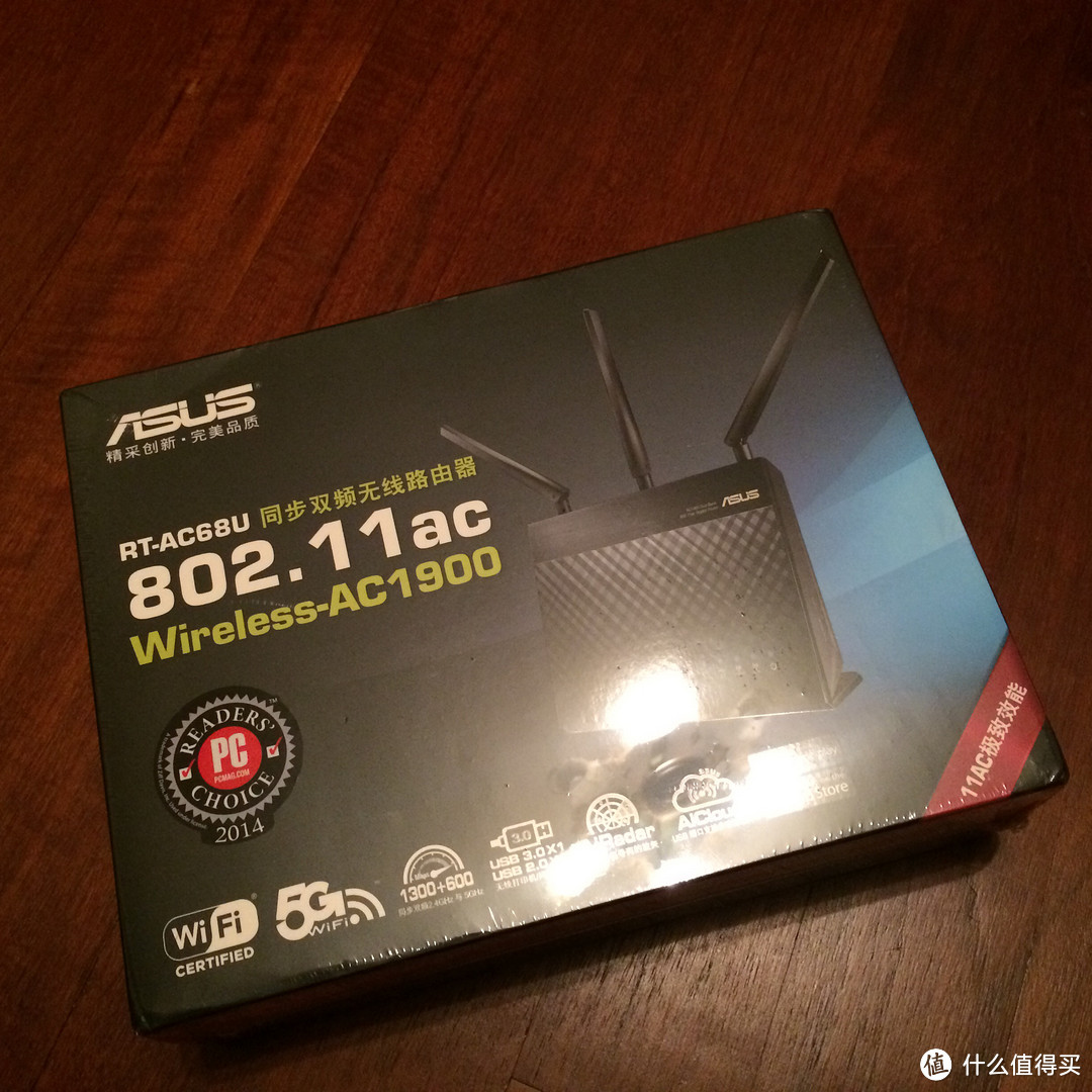 长草许久 终于拔草：ASUS 华硕 RT-AC68U 双频无线AC1900 千兆路由器