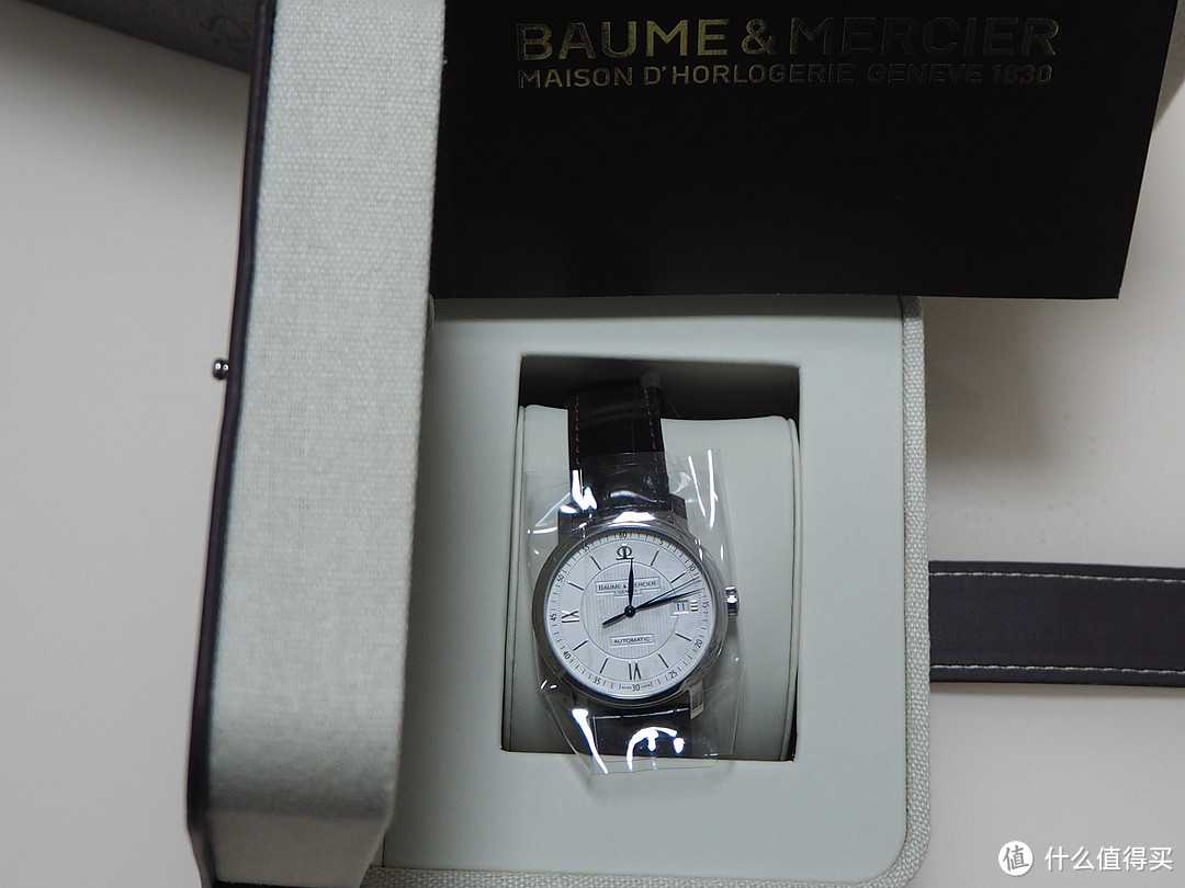 名士风流：Baume & Mercier 名士 Classima 克莱斯麦系列 8791 男款皮带机械腕表