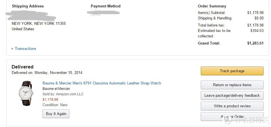名士风流：Baume & Mercier 名士 Classima 克莱斯麦系列 8791 男款皮带机械腕表