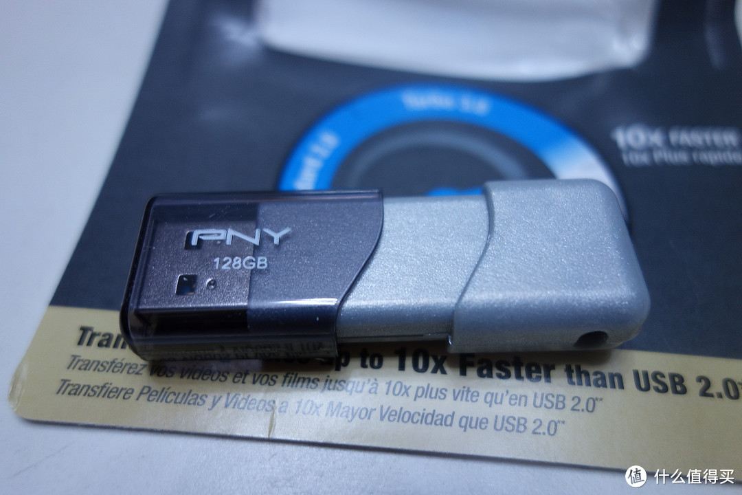 外观党很失望：PNY Turbo 128GB USB 3.0 U盘 初试