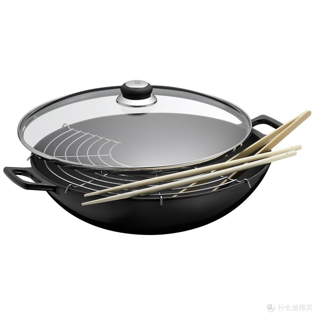 美亚&德亚：WMF 珐琅铸铁炒锅、Lodge 铸铁煎锅 开锅过程