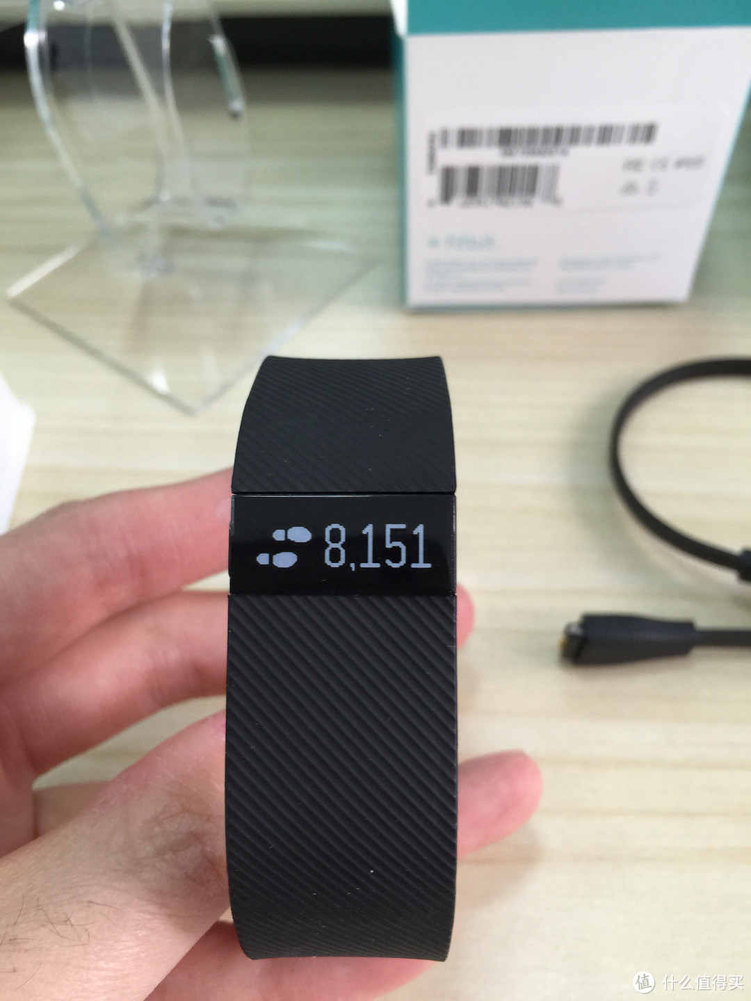 黑五美亚入手：Fitbit charge 智能手环 黑色S码 开箱体验