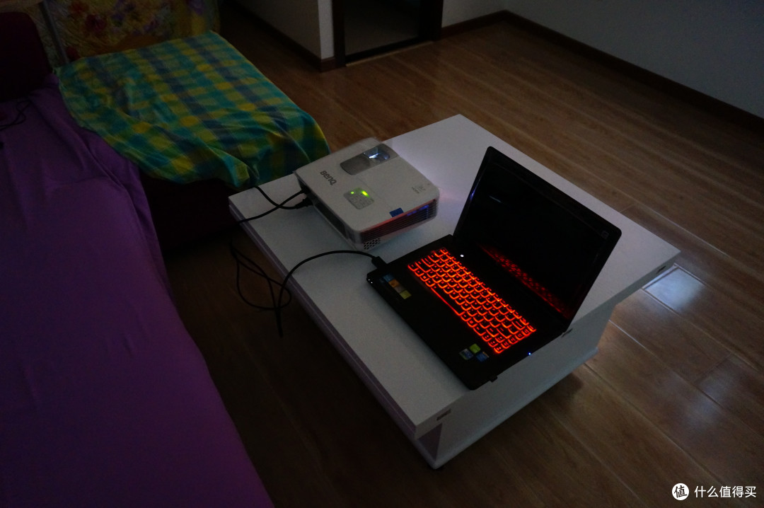小空间的福音:BenQ 明基 W1080ST 短焦投影仪