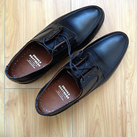 官网购入Brooks Brothers 布克兄弟 Blucher Lug Soles 男士商务休闲皮鞋