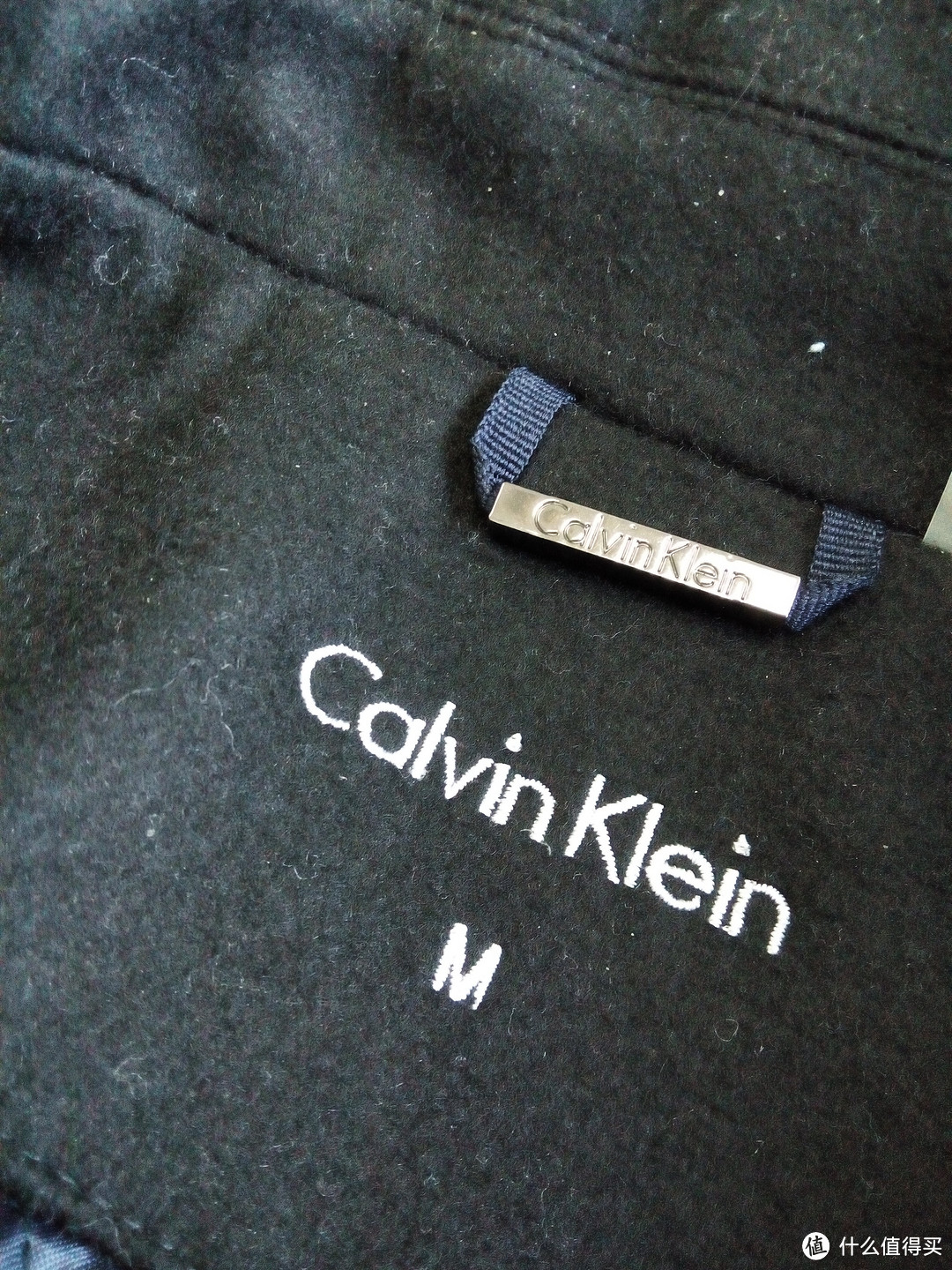 苦逼的尺码：Calvin Klein Car Coat with Scarf 男款外套