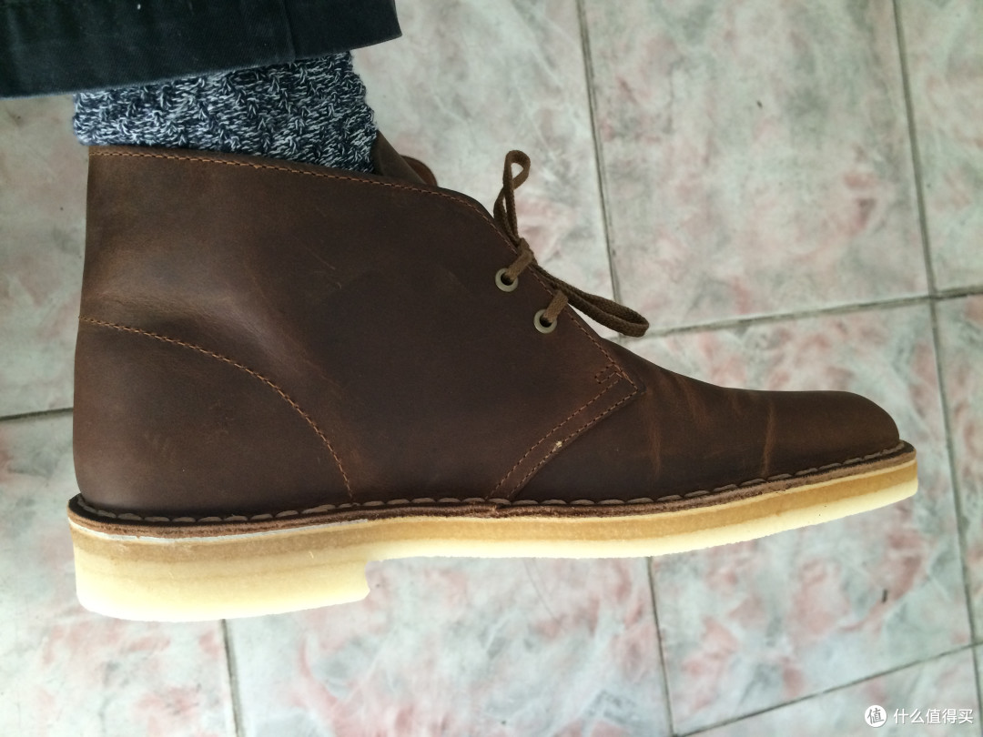 美亚黑五海淘处女购:Clarks 其乐 Originals 休闲皮鞋 丢单重发到货晒单