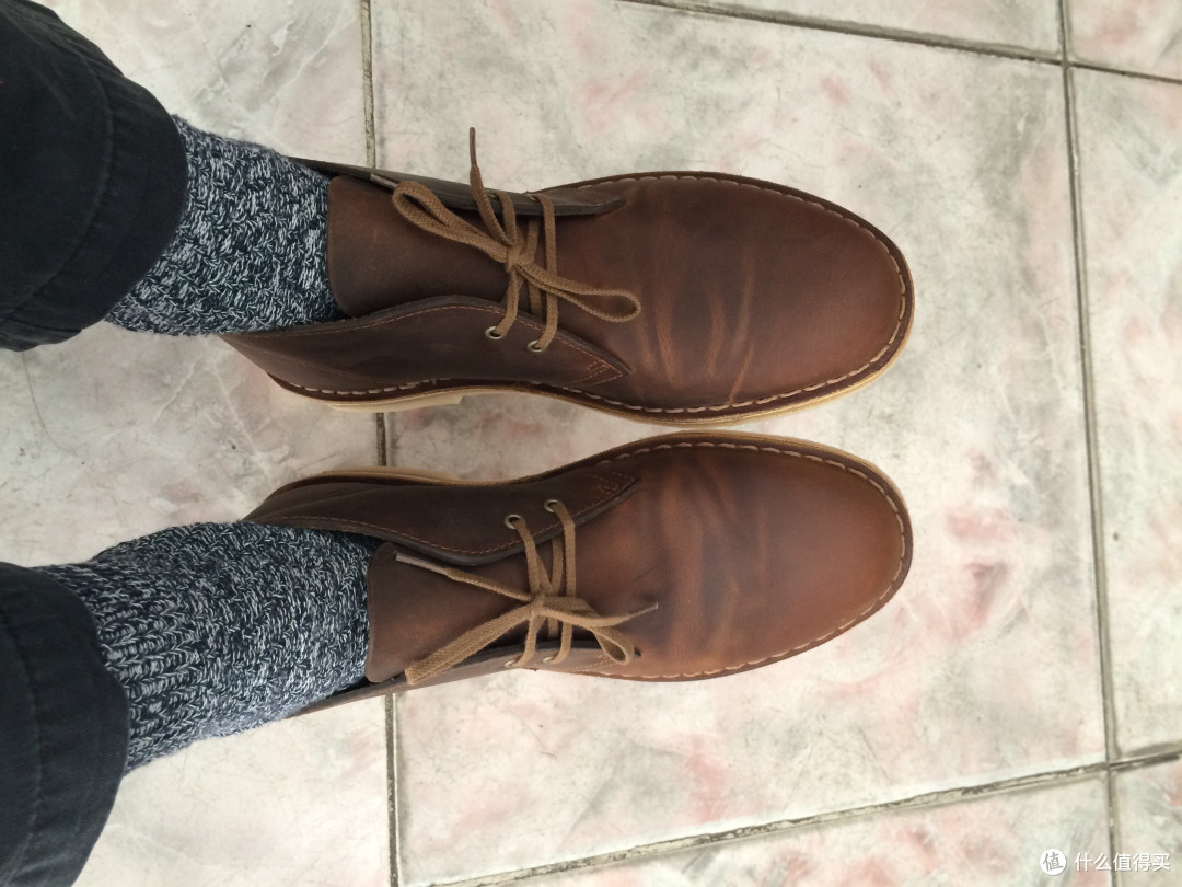 美亚黑五海淘处女购:Clarks 其乐 Originals 休闲皮鞋 丢单重发到货晒单
