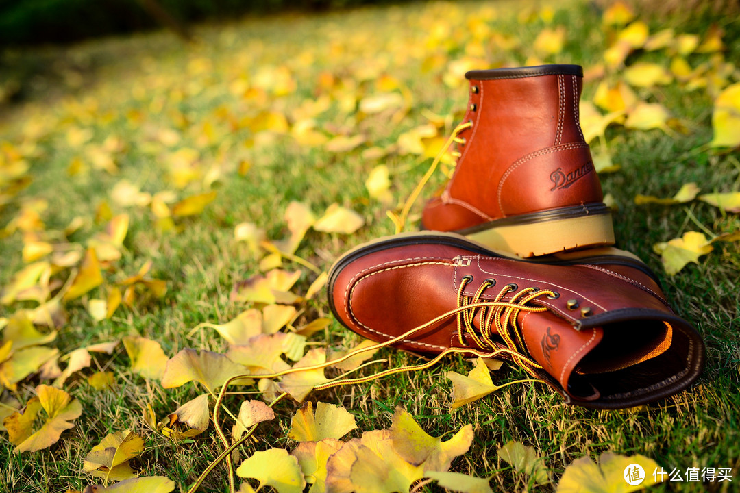 阳光、银杏、皮靴与伪文艺大叔：Danner 丹纳 Lace Moc Toe 男士工装靴晒单