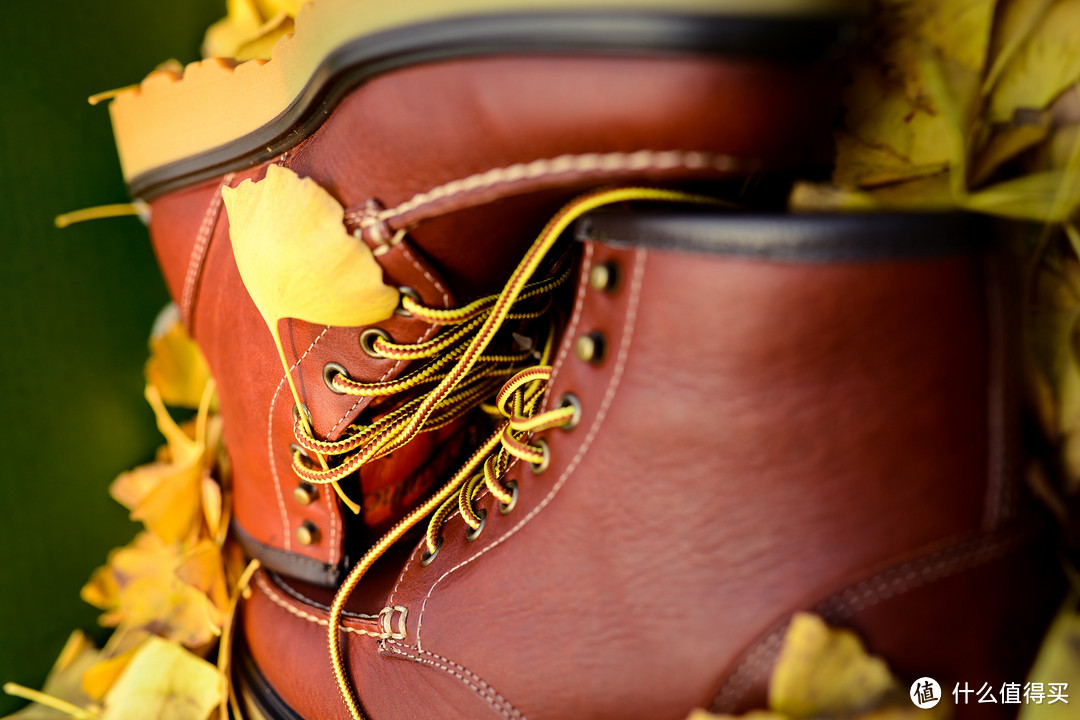 阳光、银杏、皮靴与伪文艺大叔：Danner 丹纳 Lace Moc Toe 男士工装靴晒单