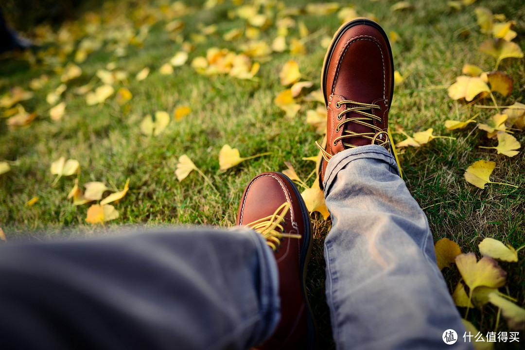 阳光、银杏、皮靴与伪文艺大叔：Danner 丹纳 Lace Moc Toe 男士工装靴晒单