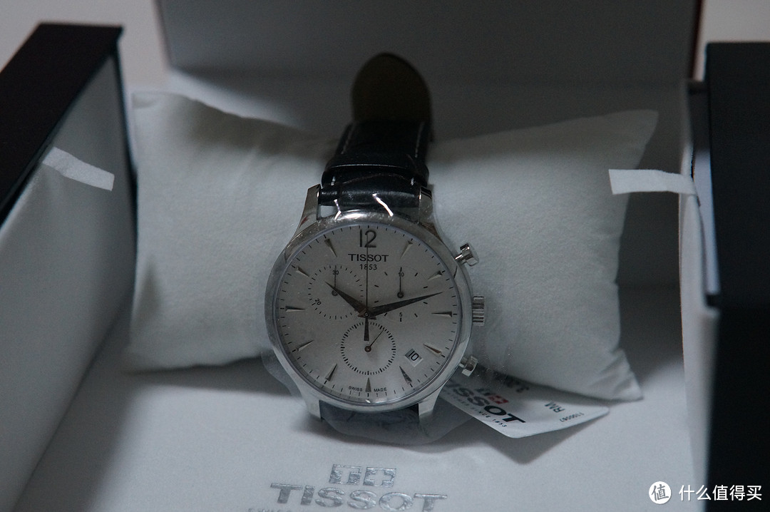 赌上人品 双12收获：TISSOT 天梭 T063.617.16.037.00 石英表