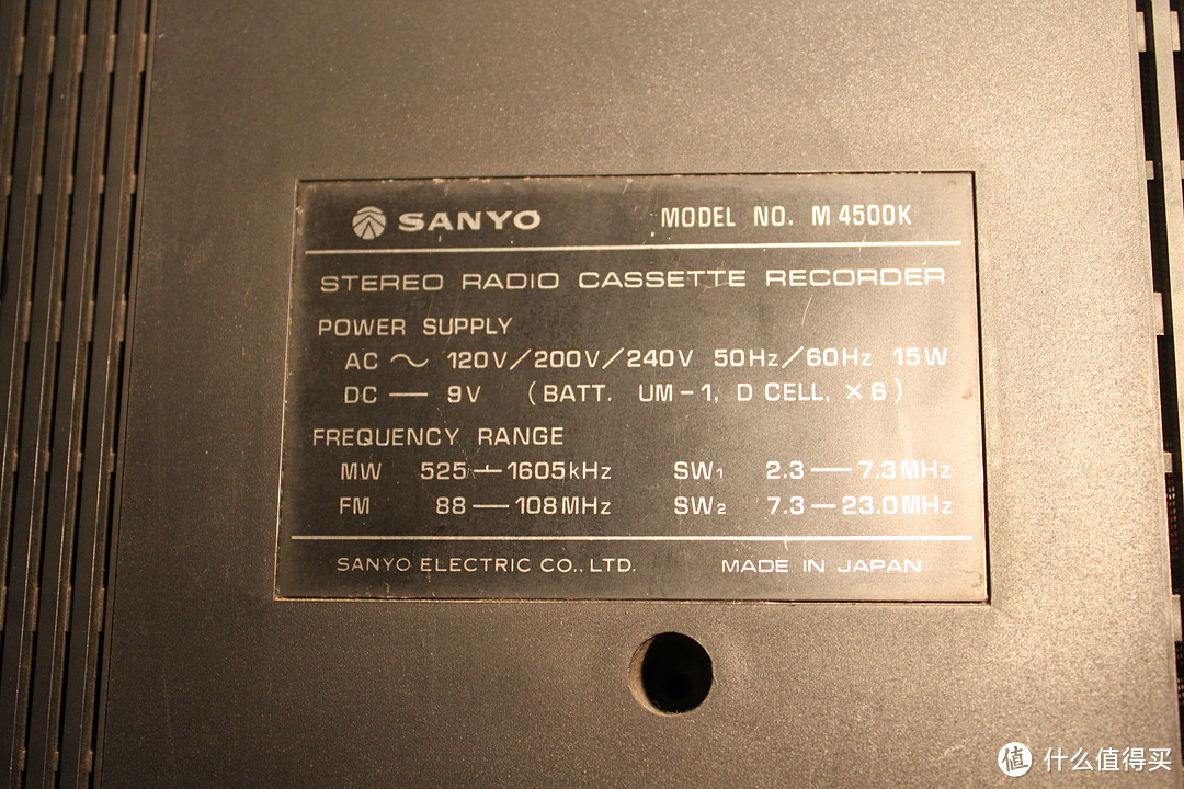 【怀旧族】时光的声音：SANYO 三洋 M4500K 收录机