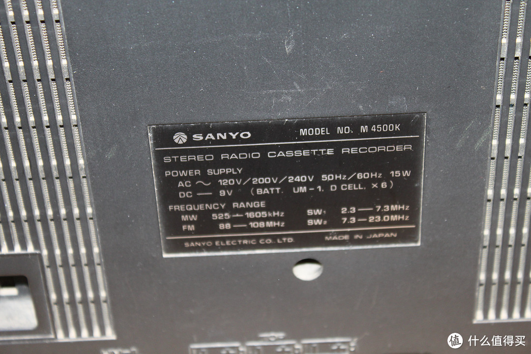 【怀旧族】时光的声音：SANYO 三洋 M4500K 收录机
