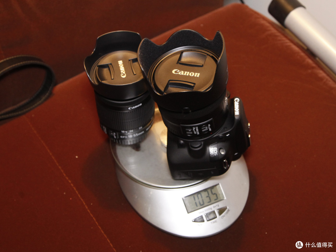Canon 佳能 EOS 100D 机身开箱和一堆非严谨的对比