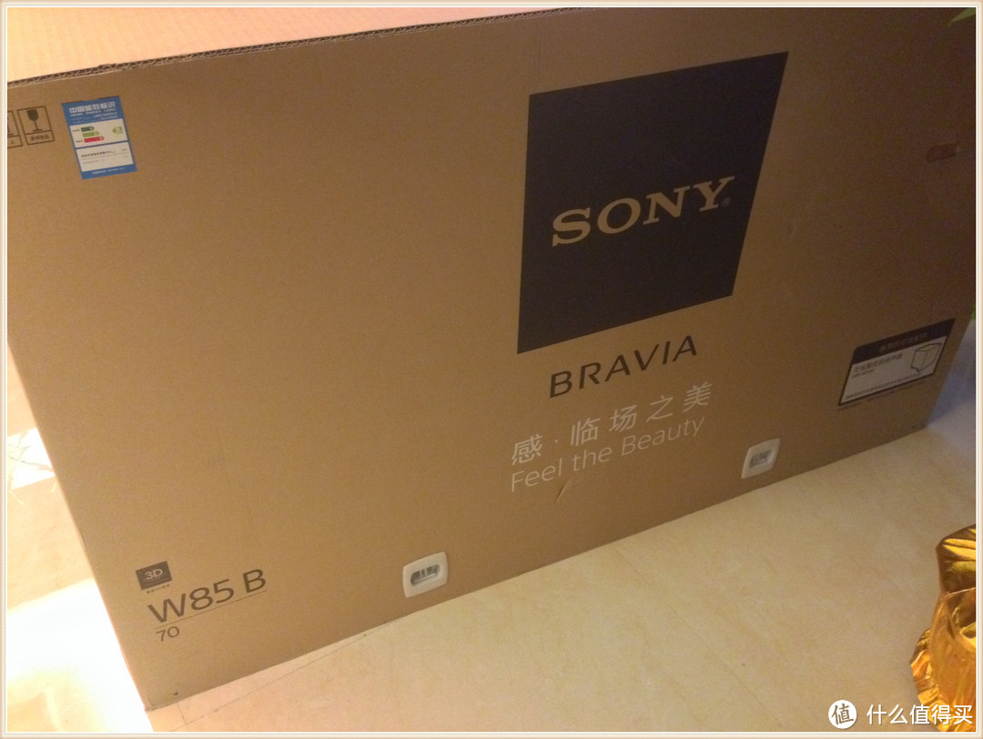 大块头有大智慧：SONY 索尼 KDL-70W850B 70英寸液晶电视机 简评