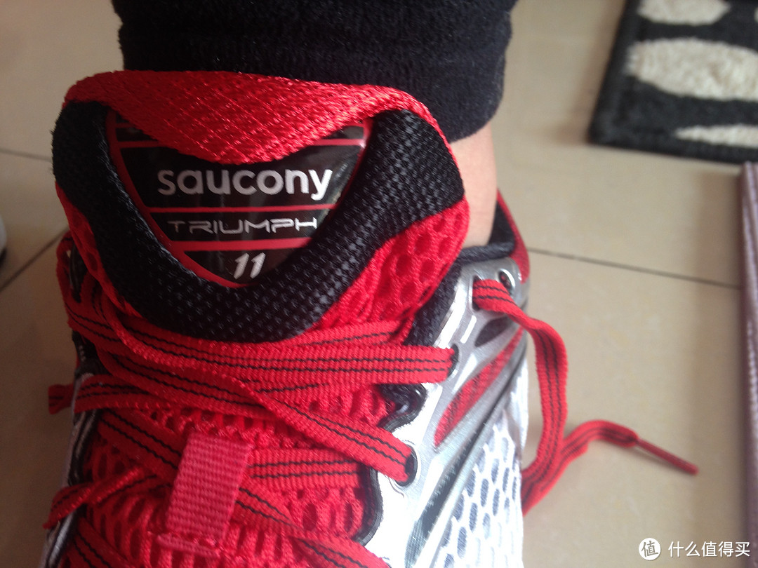 大体重跑友的装备：Saucony 索康尼 Triumph 11 男款*级缓震慢跑鞋