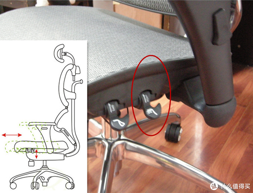 尝鲜人体工学椅：松林 人体工学椅 SL-F3