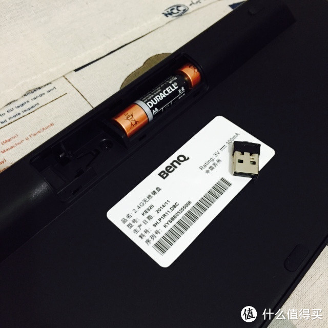 BenQ 明基 KE920无线触控键盘小测