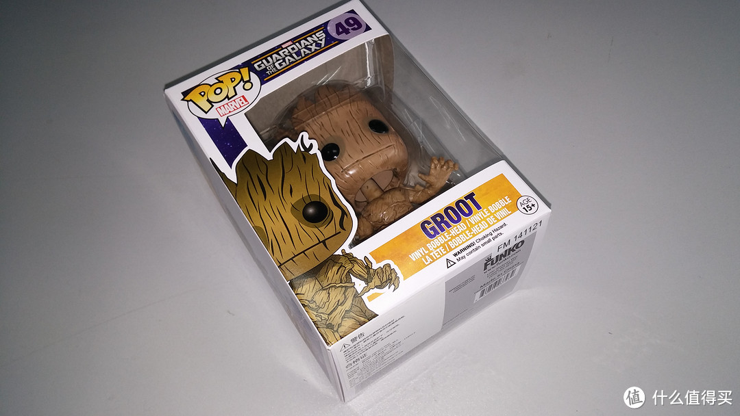 造型略奇 卖萌略有：Funko pop 漫威 银河护卫队 跳舞的小树人格鲁特 摇头公仔