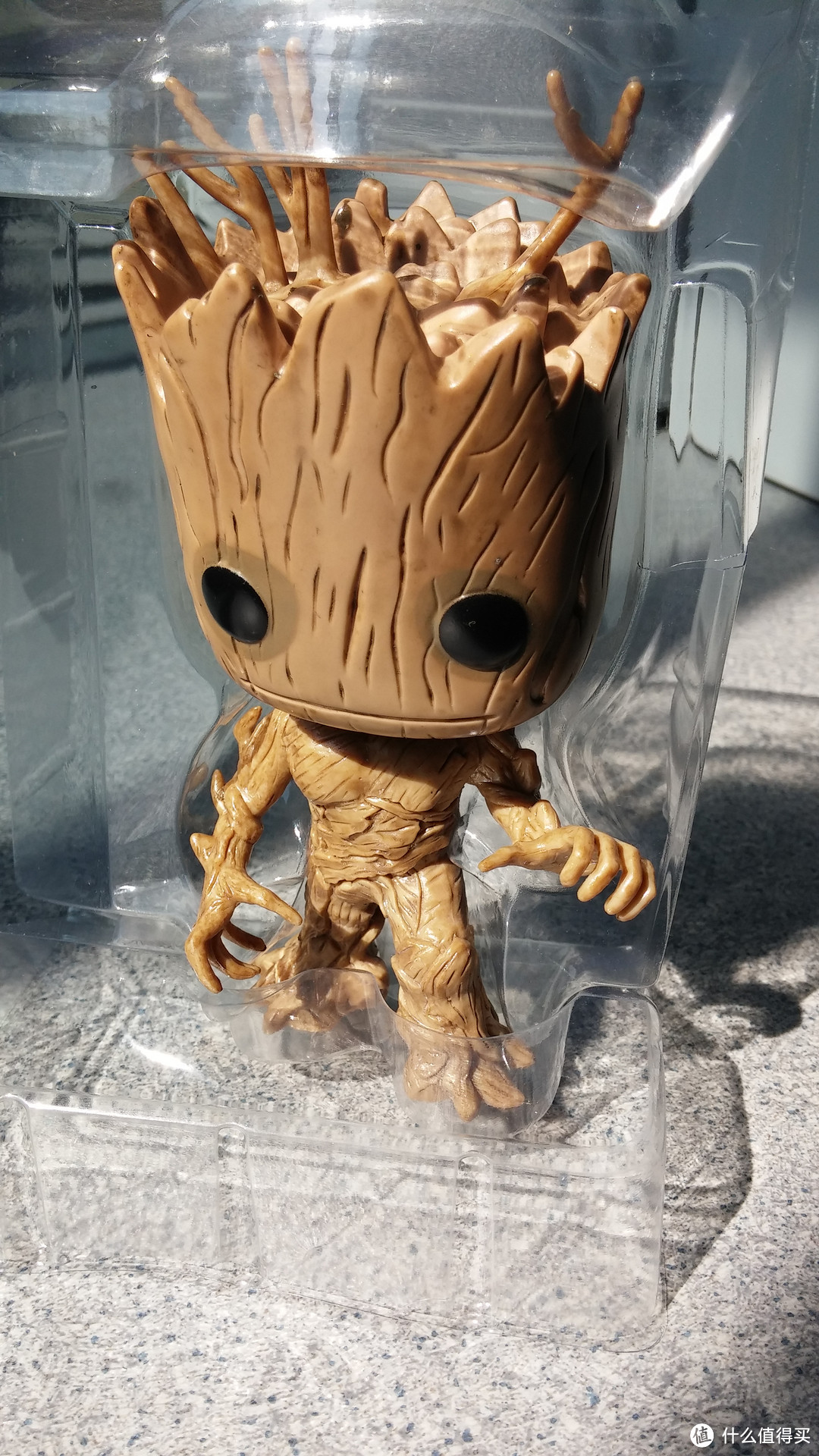 造型略奇 卖萌略有：Funko pop 漫威 银河护卫队 跳舞的小树人格鲁特 摇头公仔