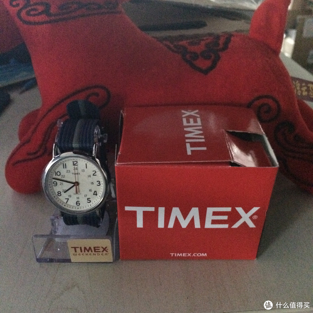 Timex 天美时 T2N654 Weekender Watch 海军蓝表带 男款腕表
