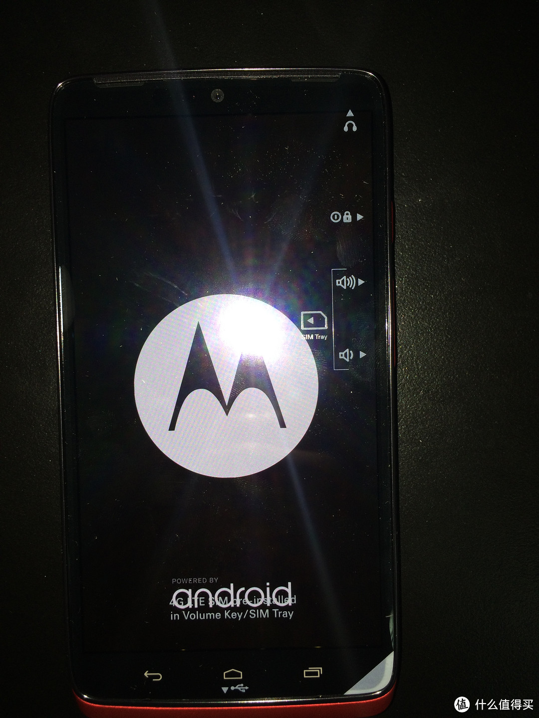 金属玻璃纤维骚红版 Motorola 摩托罗拉 Droid Turbo 开箱体验