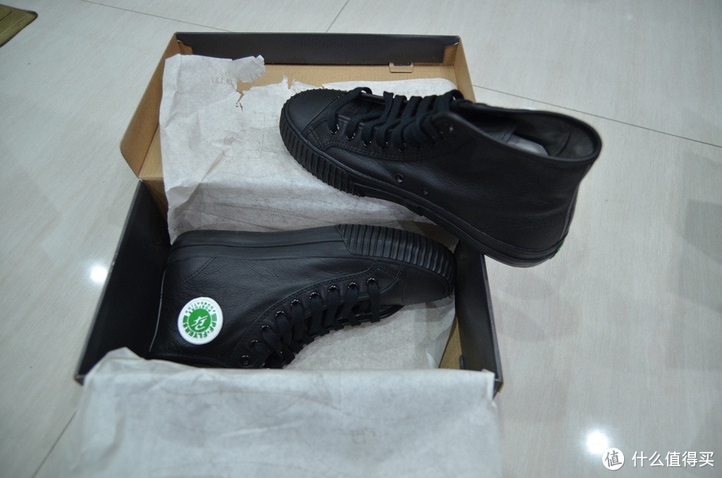 PF·FLYERS Center Hi Leather Sneaker 白菜运动鞋