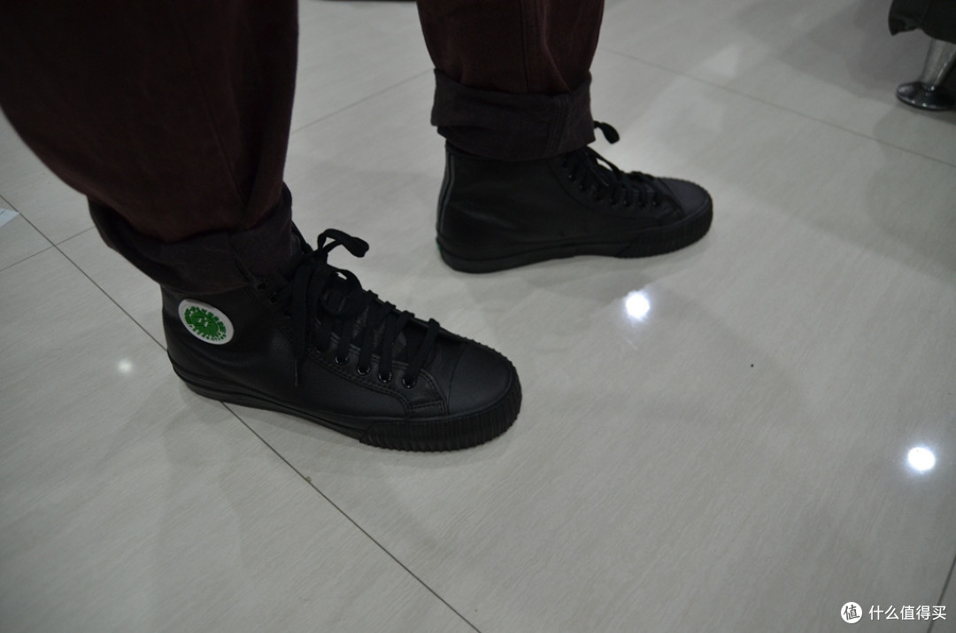 PF·FLYERS Center Hi Leather Sneaker 白菜运动鞋