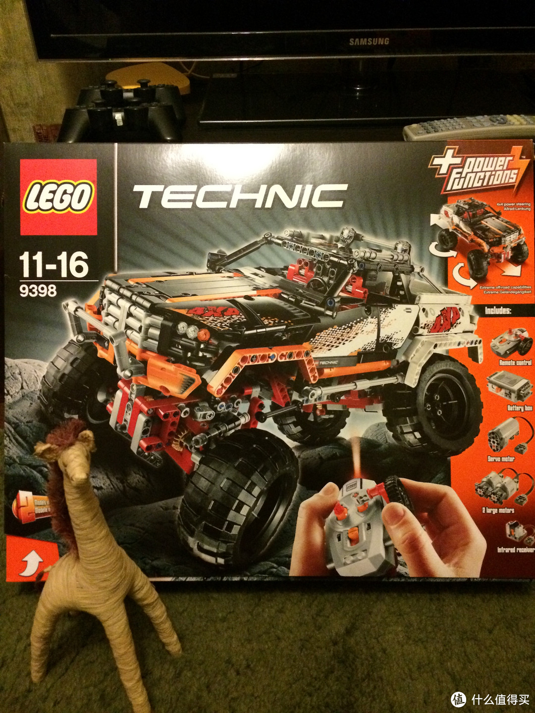 玩具，第一次玩到停不下来的感觉：LEGO 乐高 机械组 Technic 9398 四驱越野遥控车