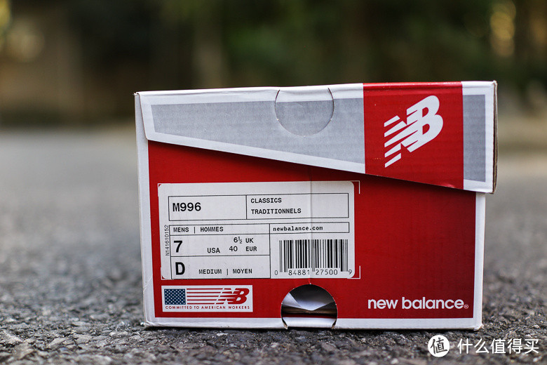 美产New Balance 新百伦 996GY（元祖灰）开箱