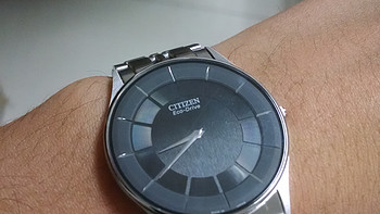 CITIZEN 西铁城 AR3010-65E 超薄光动能腕表