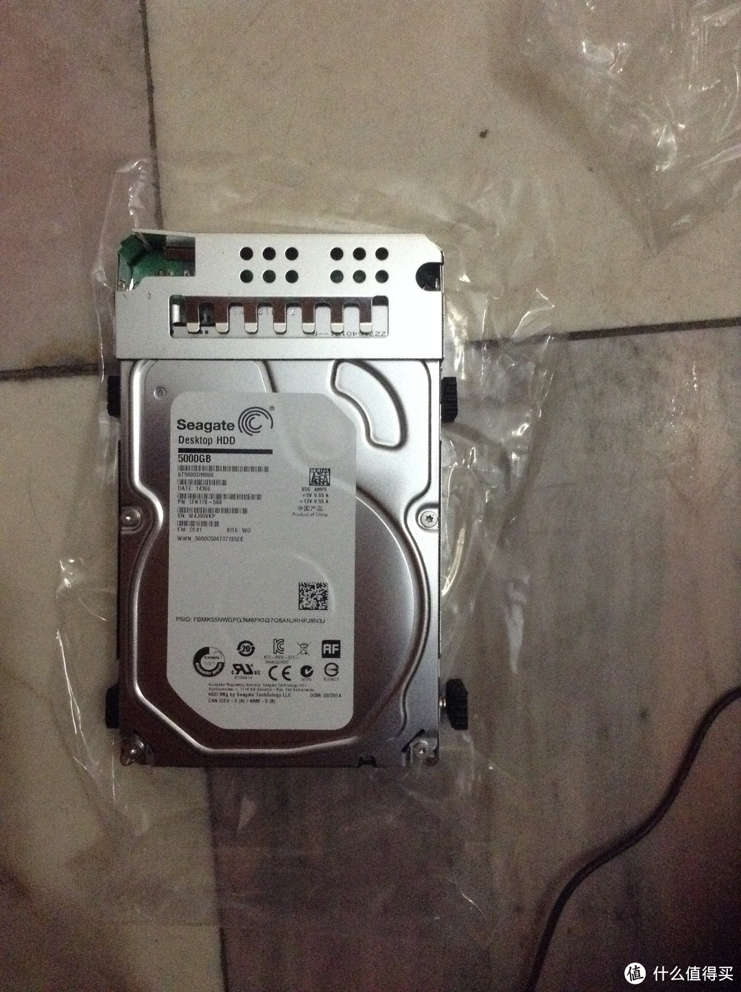 Seagate 希捷5T移动硬盘*2拆解 + 装入HP N5 mini服务器的小记