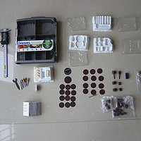 家居必备 篇四十五：琢美 Dremel 709-02 110-Piece All-Purpose Rotary Accessory Kit（切割、喷砂、抛光、研磨、清洗附件）