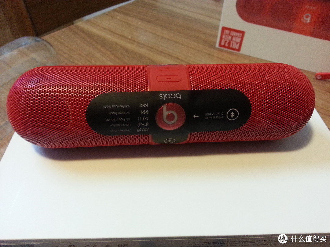 神奇大力丸：Beats pill 胶囊蓝牙无线音箱 红色款开箱晒图