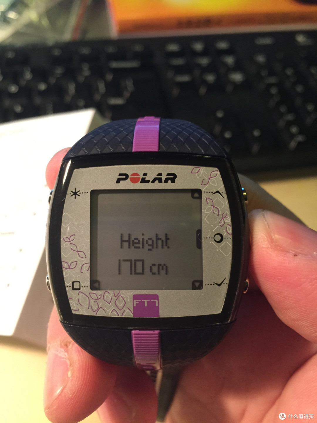美亚入手 POLAR 博能 FT7 心率手表